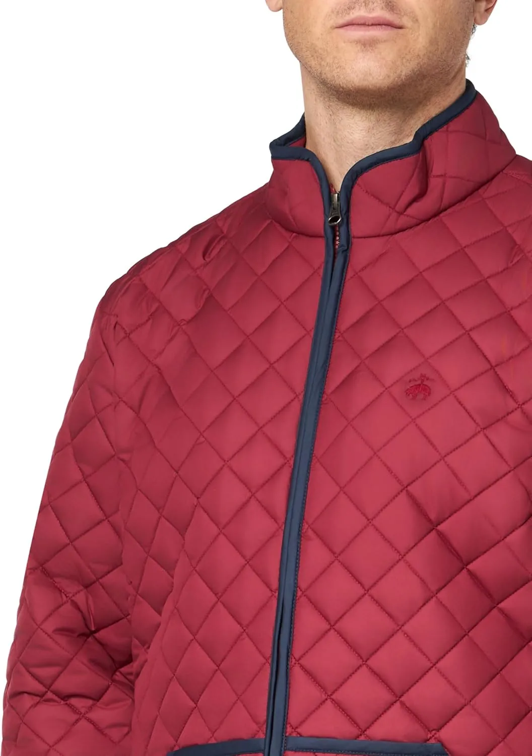 Brooks Brothers Men's Diamond Quilted Liner Jacket