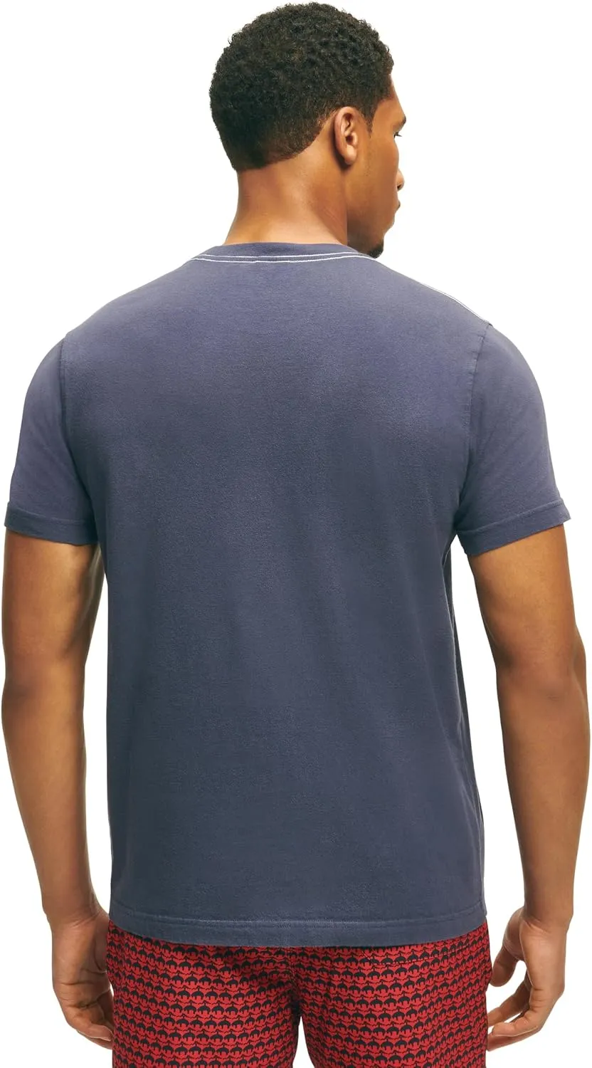 Brooks Brothers Men's Label Graphic Short Sleeve T-Shirt