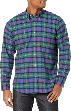 Brooks Brothers Men's Long Sleeve Flannel Shirt