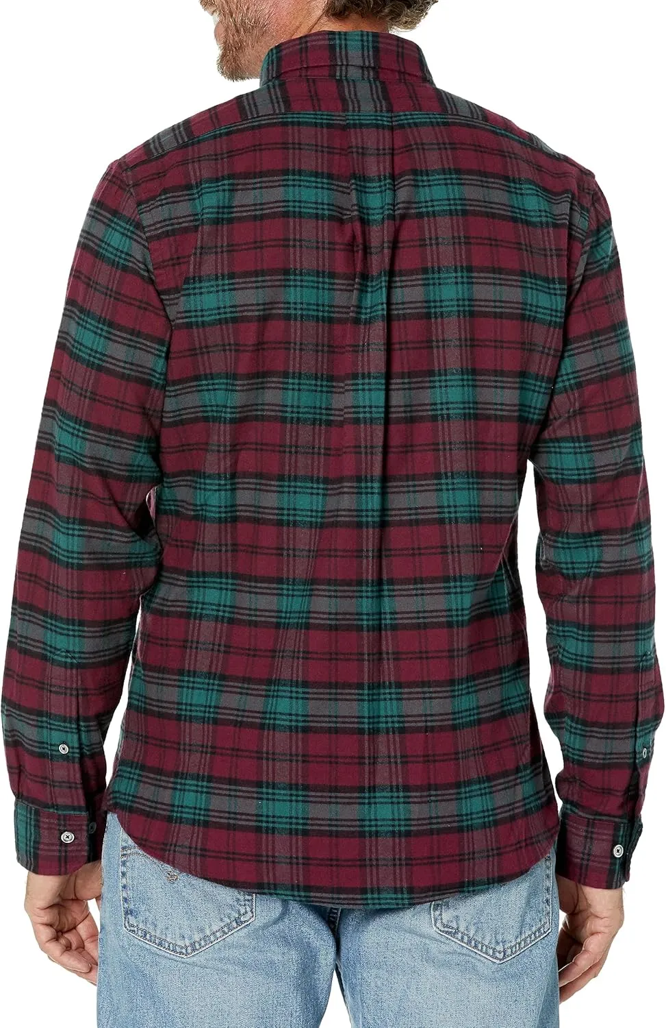 Brooks Brothers Men's Long Sleeve Flannel Shirt