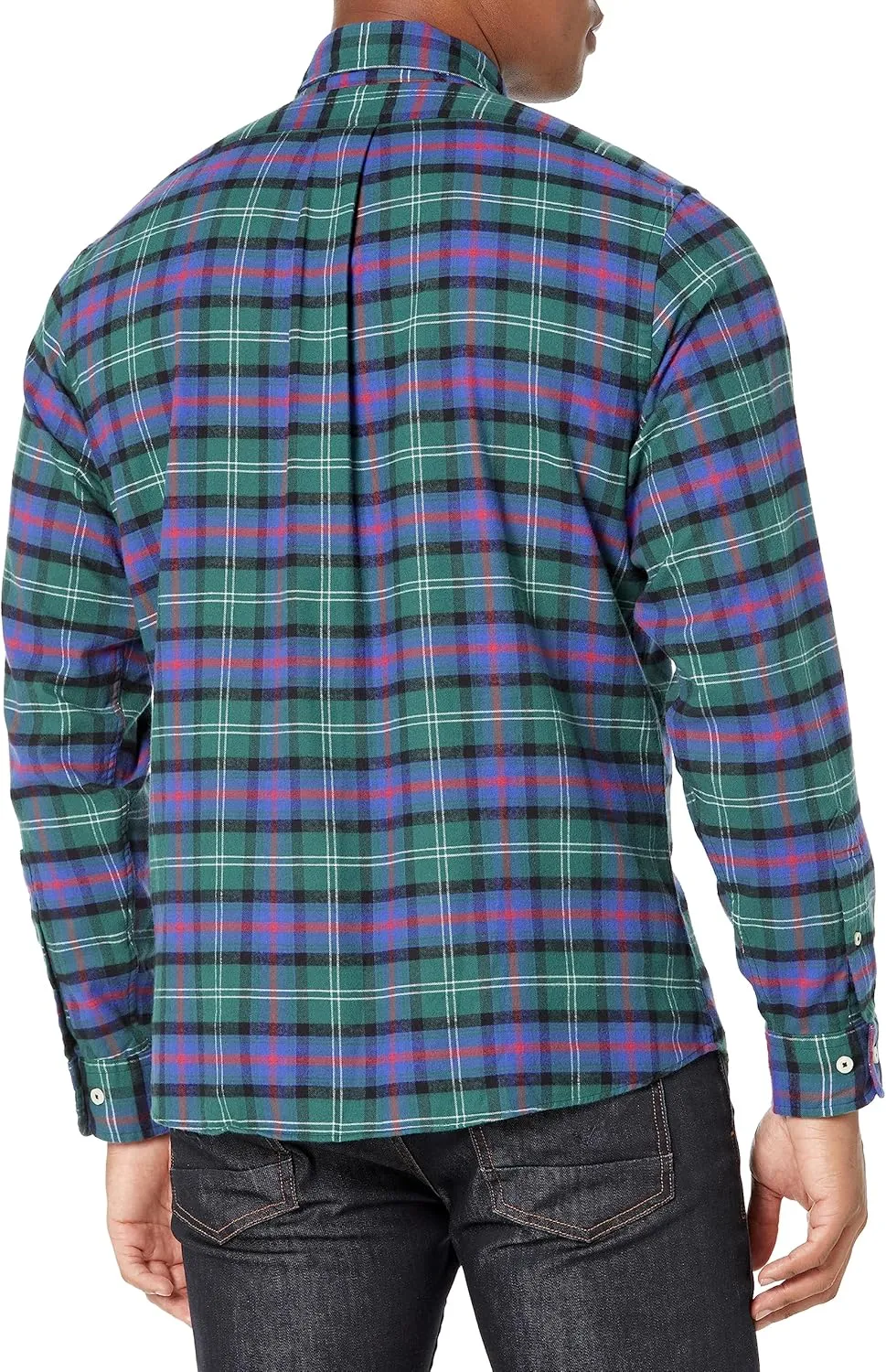 Brooks Brothers Men's Long Sleeve Flannel Shirt