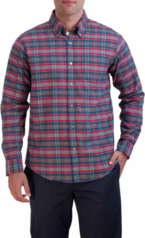 Brooks Brothers Men's Long Sleeve Flannel Sport Shirt