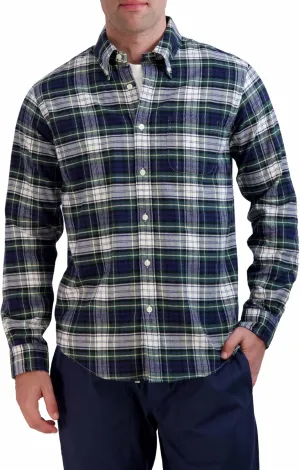 Brooks Brothers Men's Long Sleeve Flannel Sport Shirt