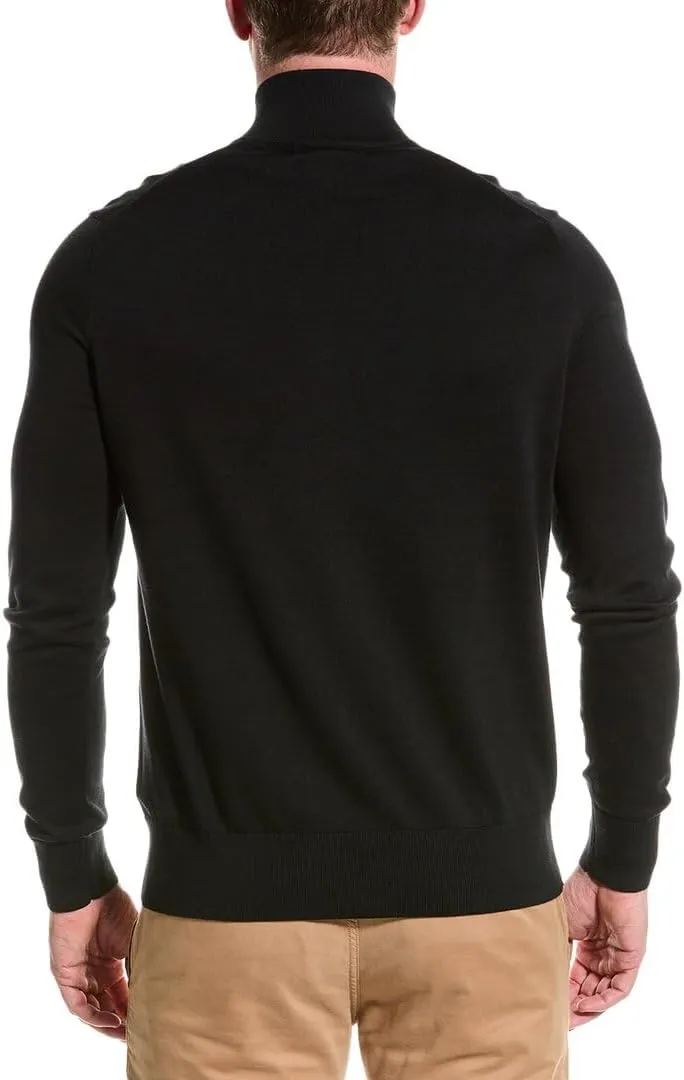 Brooks Brothers Men's Supima Cotton Long Sleeve Half-Zip Sweater