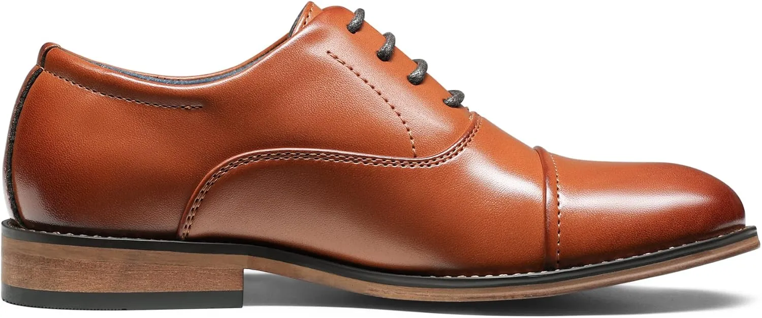 Bruno Marc Boy's Classic Oxfords Dress Shoes