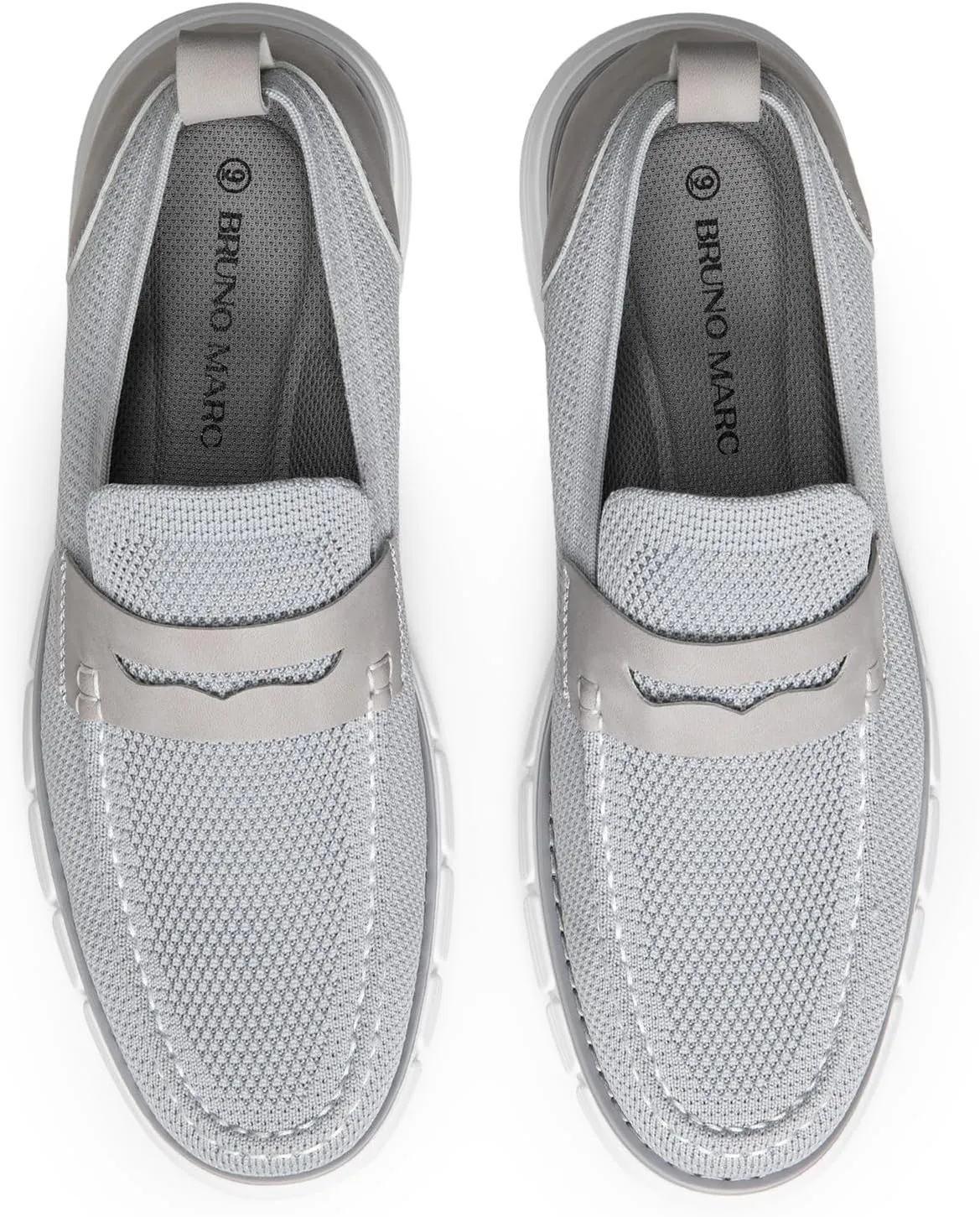Bruno Marc Men's Casual Dress Shoes Slip-on Lightweight Penny Loafers EZFlex GlideBreeze
