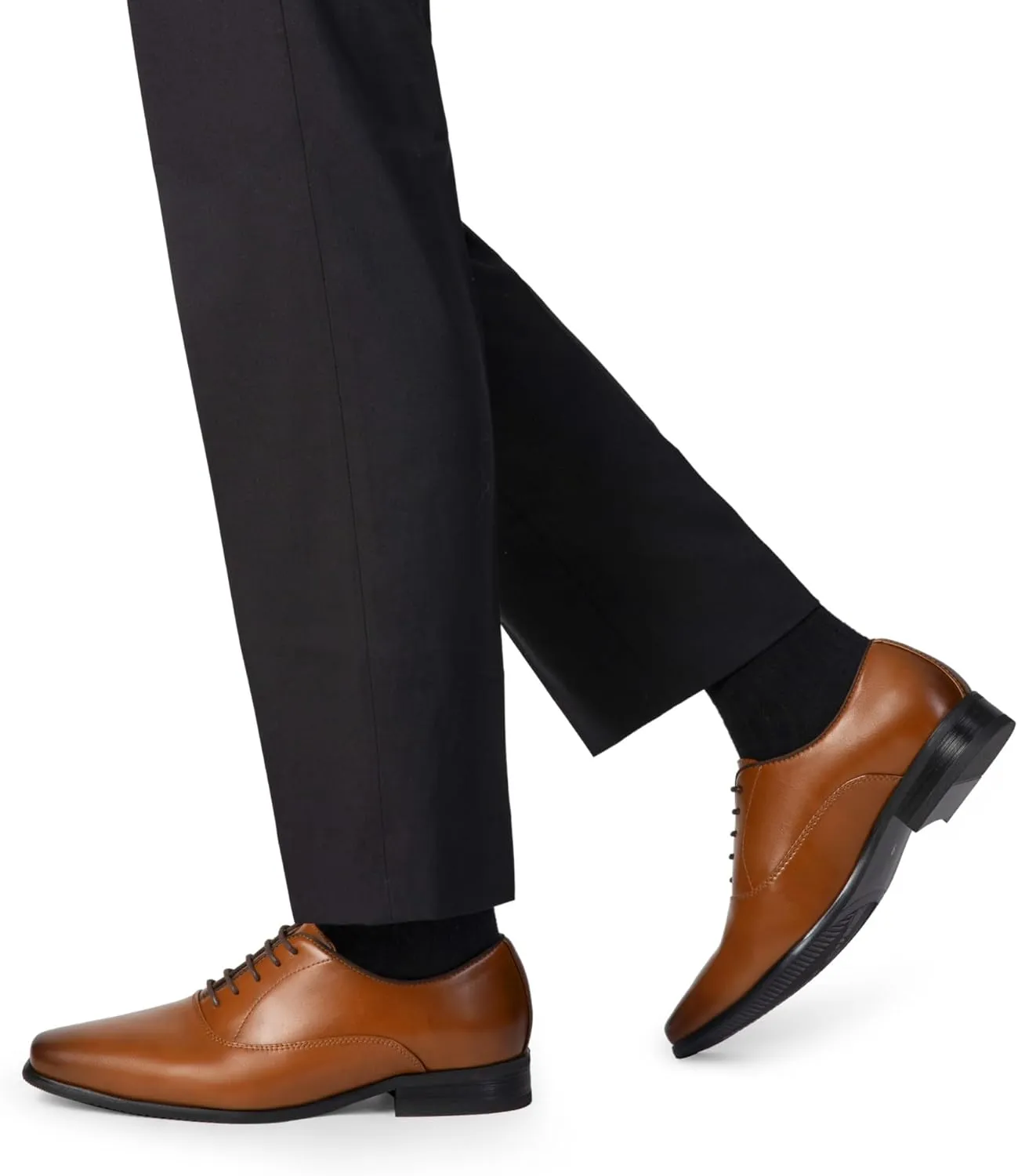 Bruno Marc Men's Dress Shoes Bussiness Formal Oxfords Wesley Lace Up Soft Plain-Toe