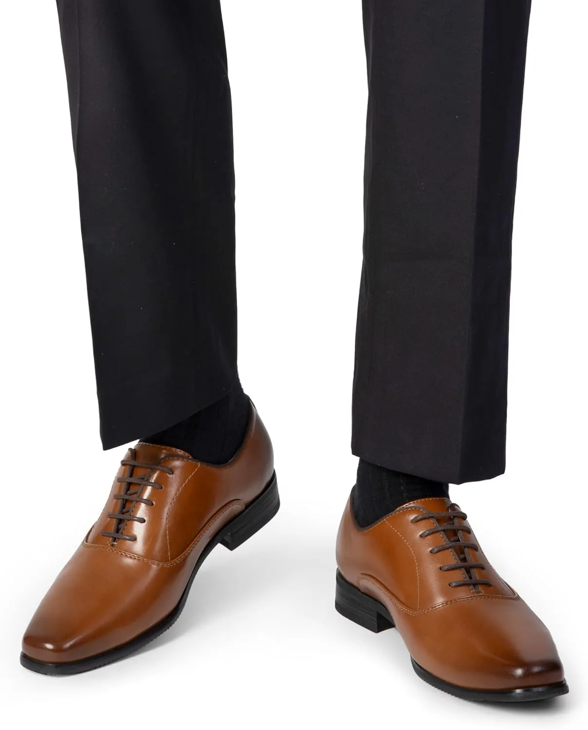 Bruno Marc Men's Dress Shoes Bussiness Formal Oxfords Wesley Lace Up Soft Plain-Toe