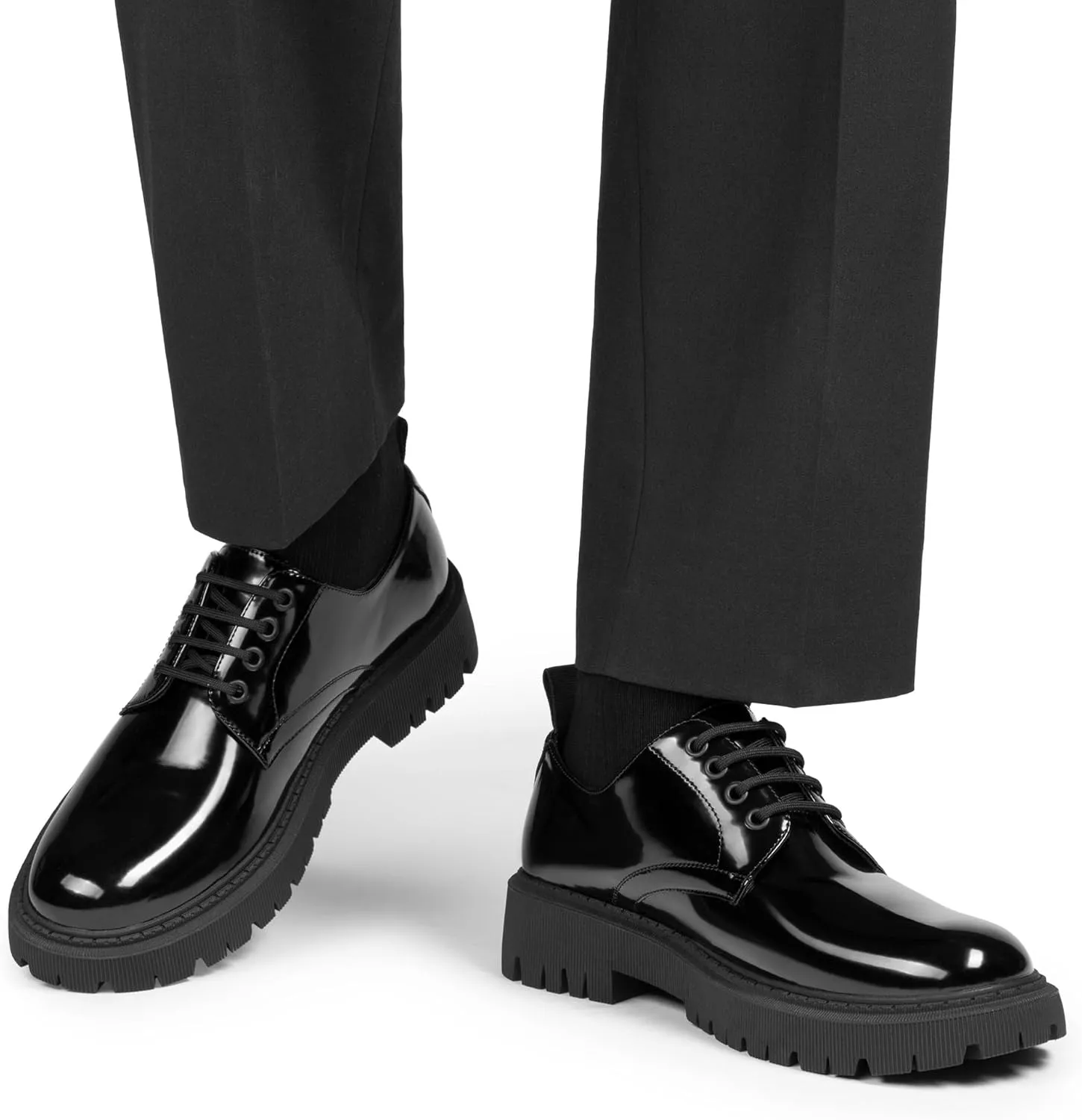 Bruno Marc Men's Dress Shoes Formal Classic Lace-up Oxfords