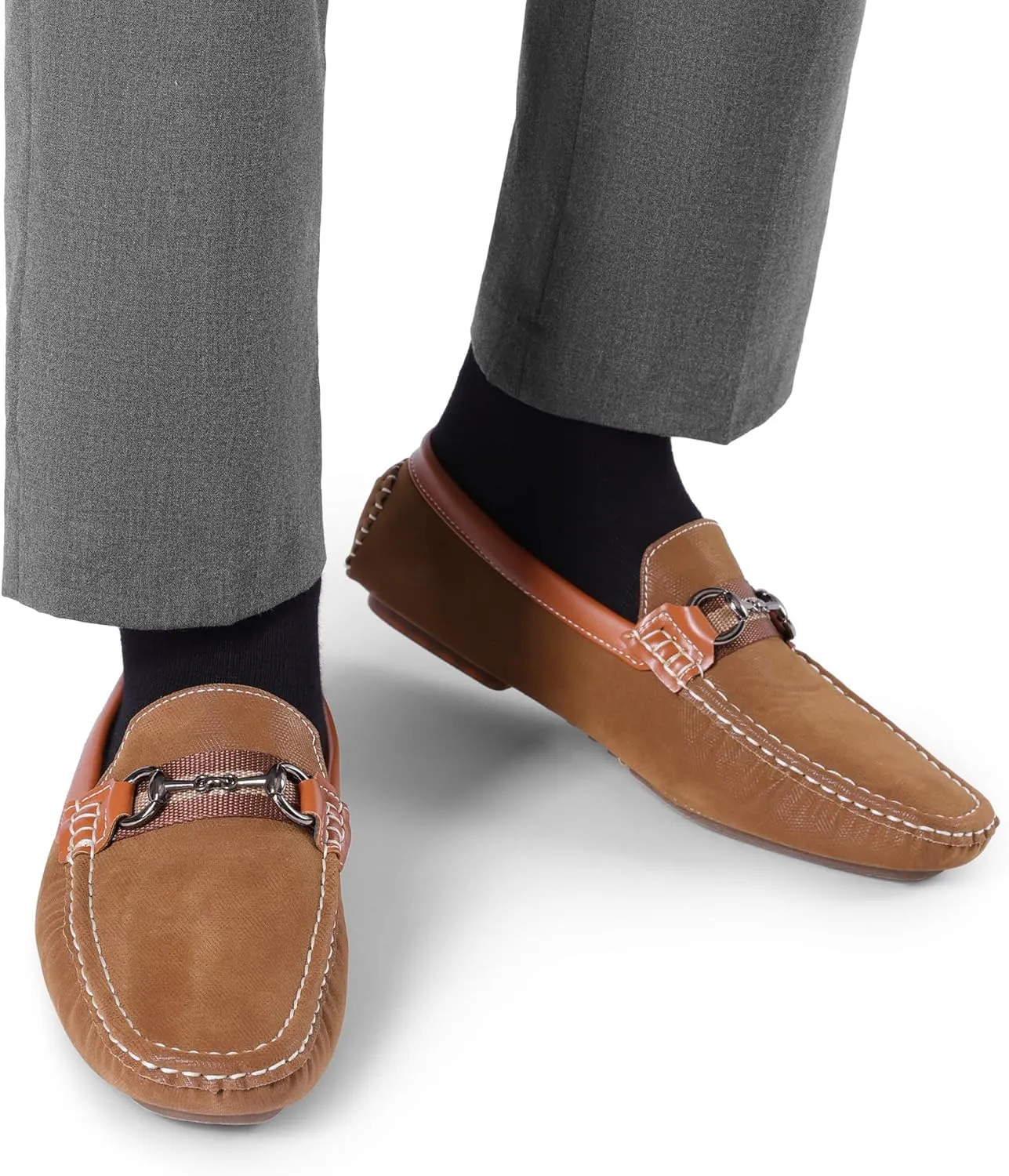Bruno Marc Men's Driving Penny Loafers Casual Slip on Moccasins Shoes