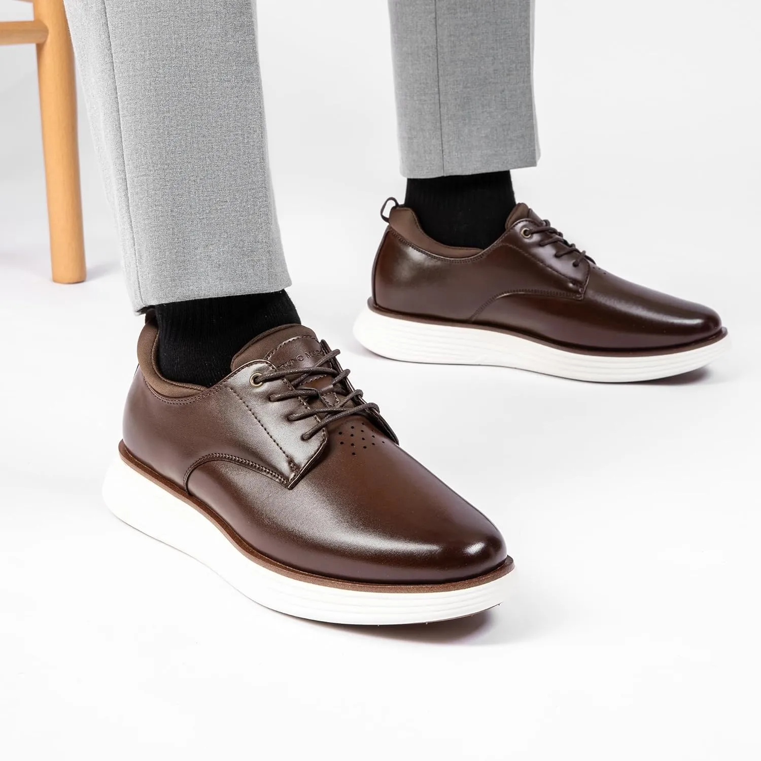 Bruno Marc Men's MaxFlex Dress Sneakers Casual Oxfords Shoes