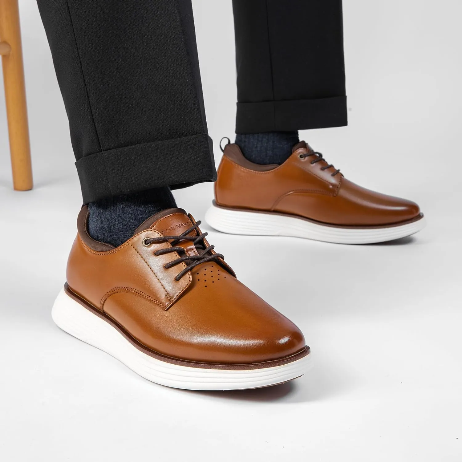 Bruno Marc Men's MaxFlex Dress Sneakers Casual Oxfords Shoes