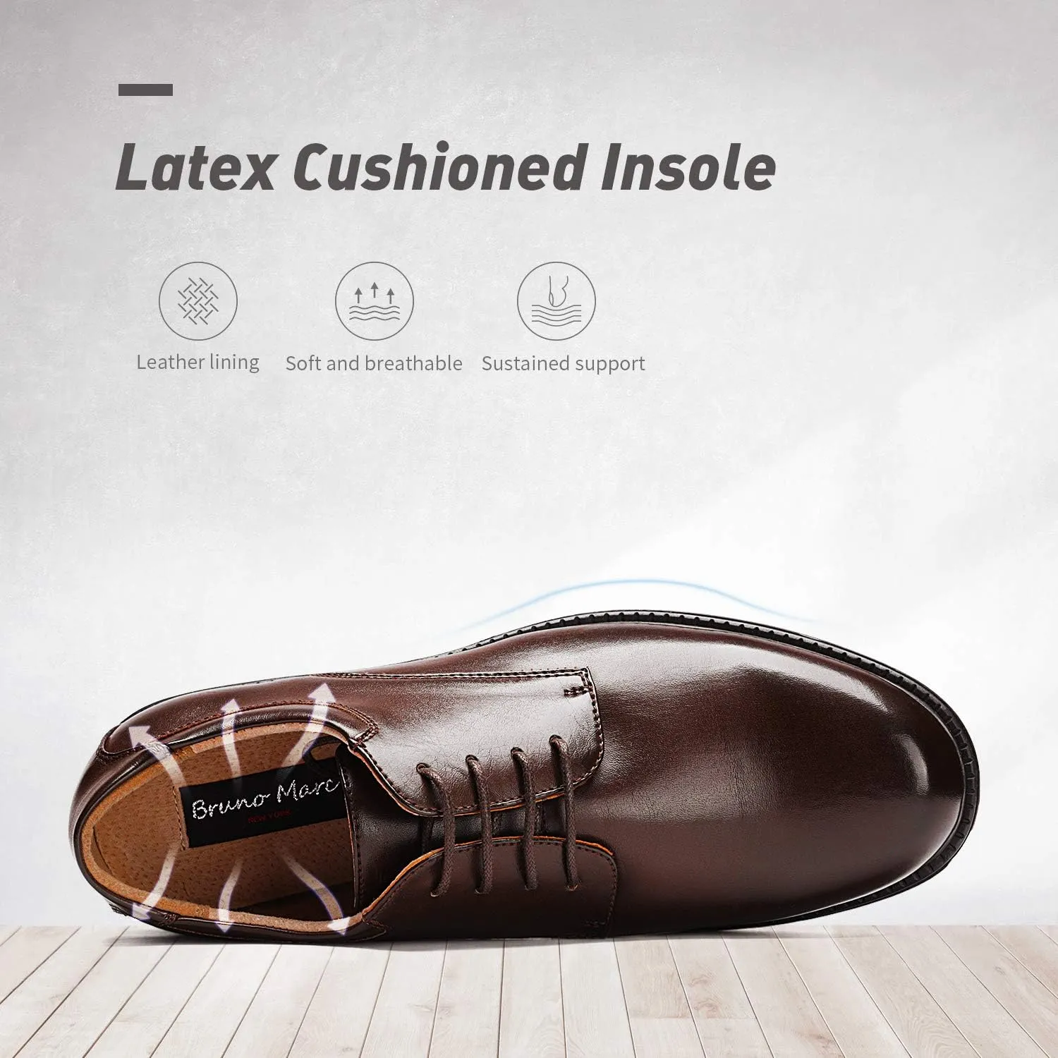Bruno Marc Men's Oxfords