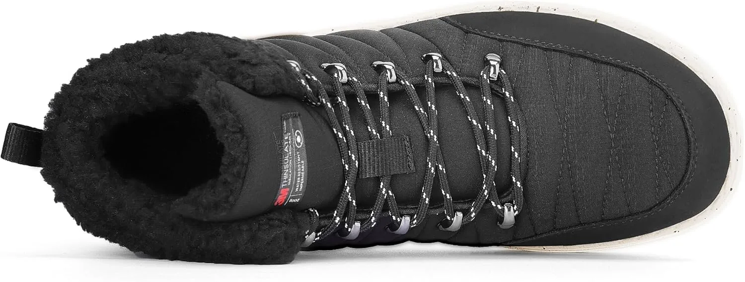 Bruno Marc Men's Winter Boots Outdoor Cold-Weather Warm Lightweight Walking Boots