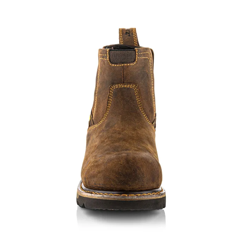 BuckBootz Slip-on B1180 S3 Donkerbruin