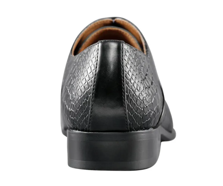 Burke Black Wingtip Oxfords