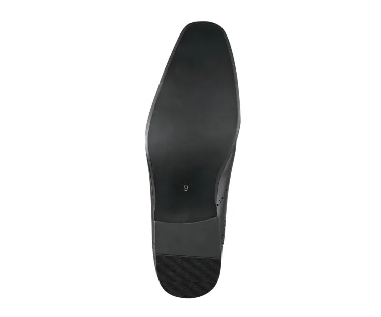 Burke Black Wingtip Oxfords
