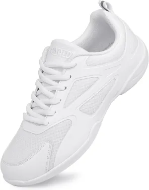 CADIDL Cheer Shoes Women White Cheerleading Dance Shoes