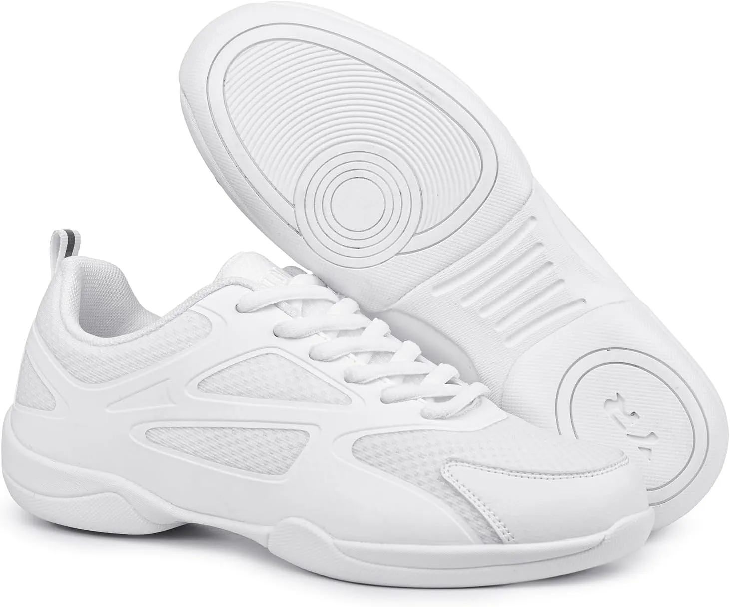 CADIDL Cheer Shoes Women White Cheerleading Dance Shoes