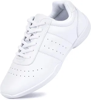 CADIDL Cheer Shoes Women White Cheerleading Dance Shoes