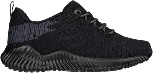 CALTO Men's Invisible Height Increasing Elevator Shoes - Black/Grey Ultra Lightweight Sporty Sneakers - 2.8 Inches Taller - Q216 - Size 9.5 D(M) US