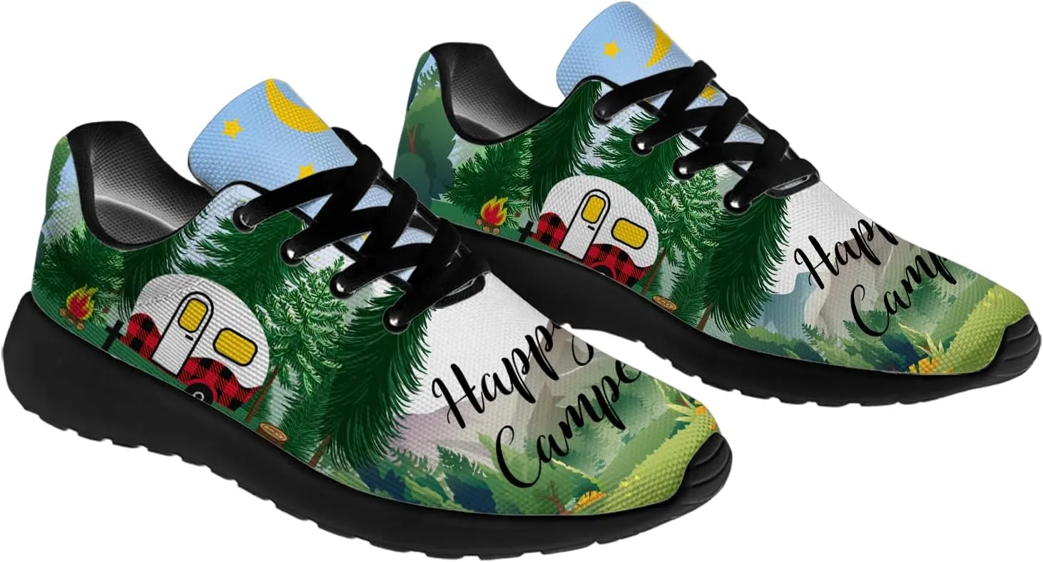 Camper Shoes for Women Men Running Shoes Walking Sneakers Black Tennis Shoes Gifts for Women Men