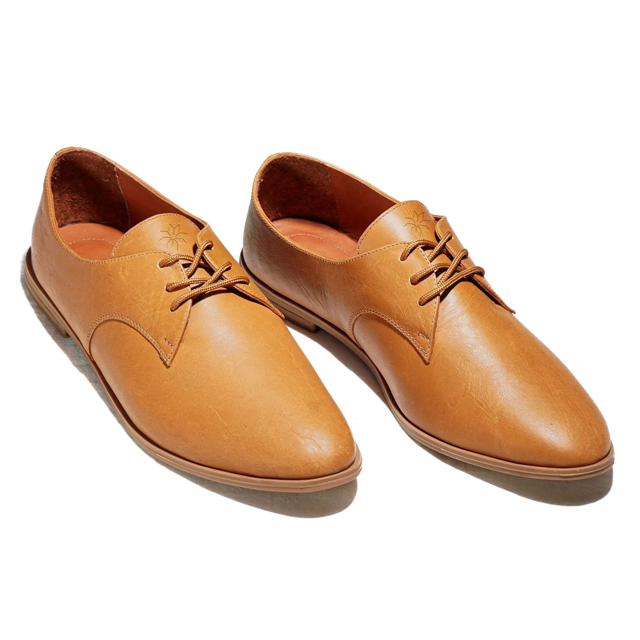 Caramel Oxfords