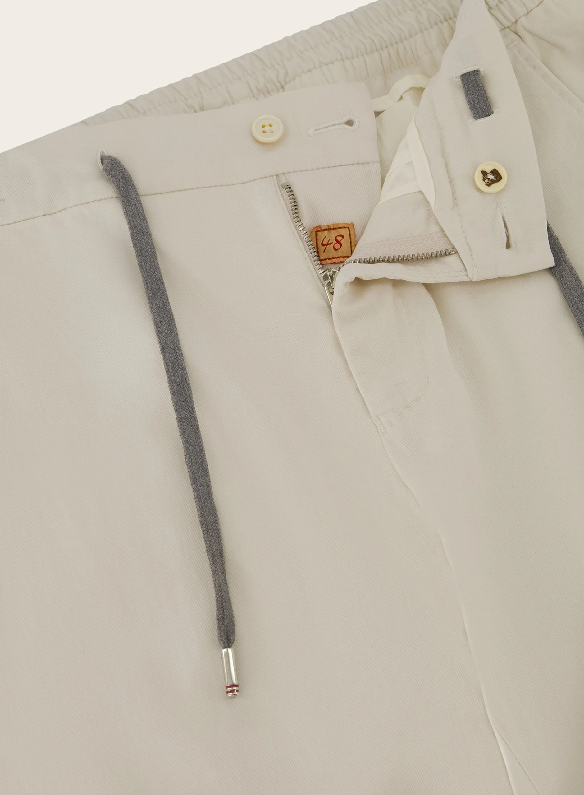 Carraciolo jog pantalon van katoen