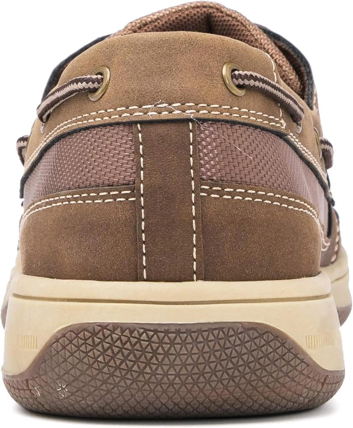 Casual Boat Slip on Shoes for Men - Durable Memory Foam Comfort Boat Shoes Men - Rubber Sole, Faux Leather and Lace-Up Mens Casual Shoes