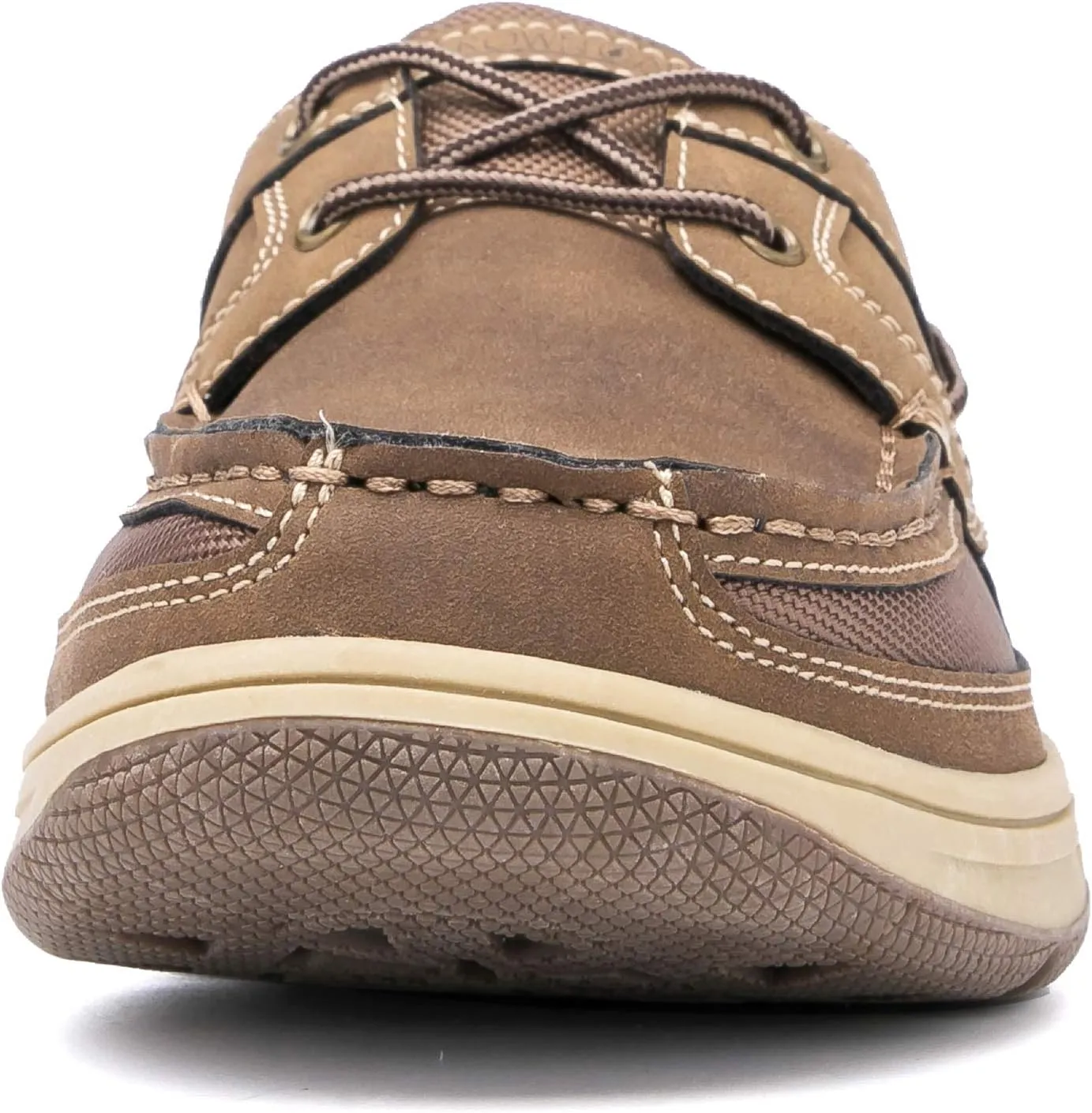 Casual Boat Slip on Shoes for Men - Durable Memory Foam Comfort Boat Shoes Men - Rubber Sole, Faux Leather and Lace-Up Mens Casual Shoes