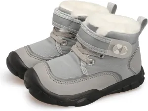 Centipede Demon Toddler Boots Boys Girls Winter Boots Waterproof Fleece Kids Snow Boots Faux Fur Booties Warm Walking Shoes for Indoor Outdoor