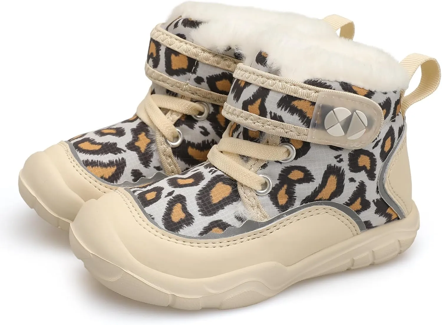 Centipede Demon Toddler Boots Boys Girls Winter Boots Waterproof Fleece Kids Snow Boots Faux Fur Booties Warm Walking Shoes for Indoor Outdoor