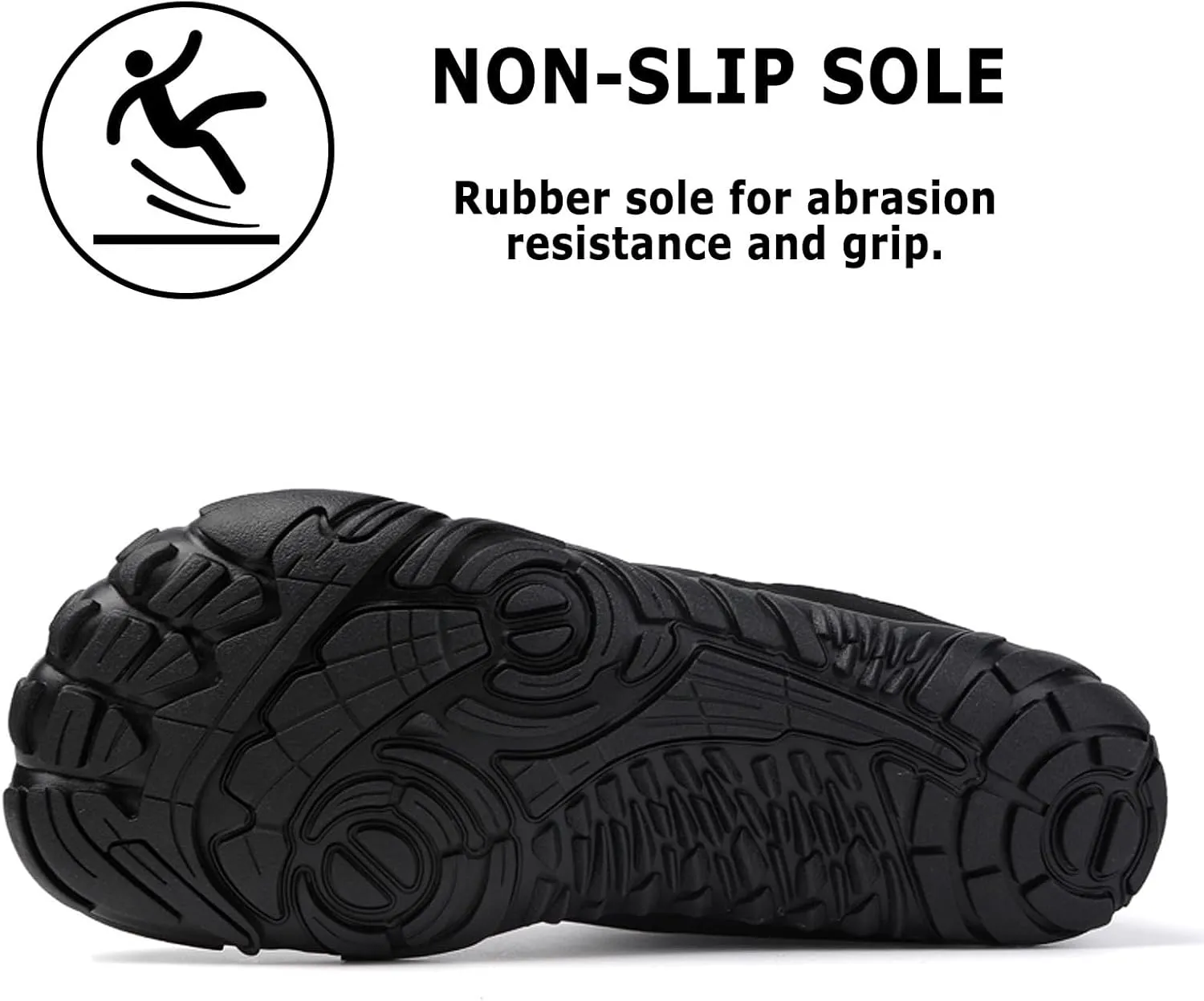 CERYTHRINA Men Women Barefoot Shoes Winter Wide Toe Box Walking Boots Plush Lined Warm Snow Boots Outdoor Anti-Slip Ankle Boots