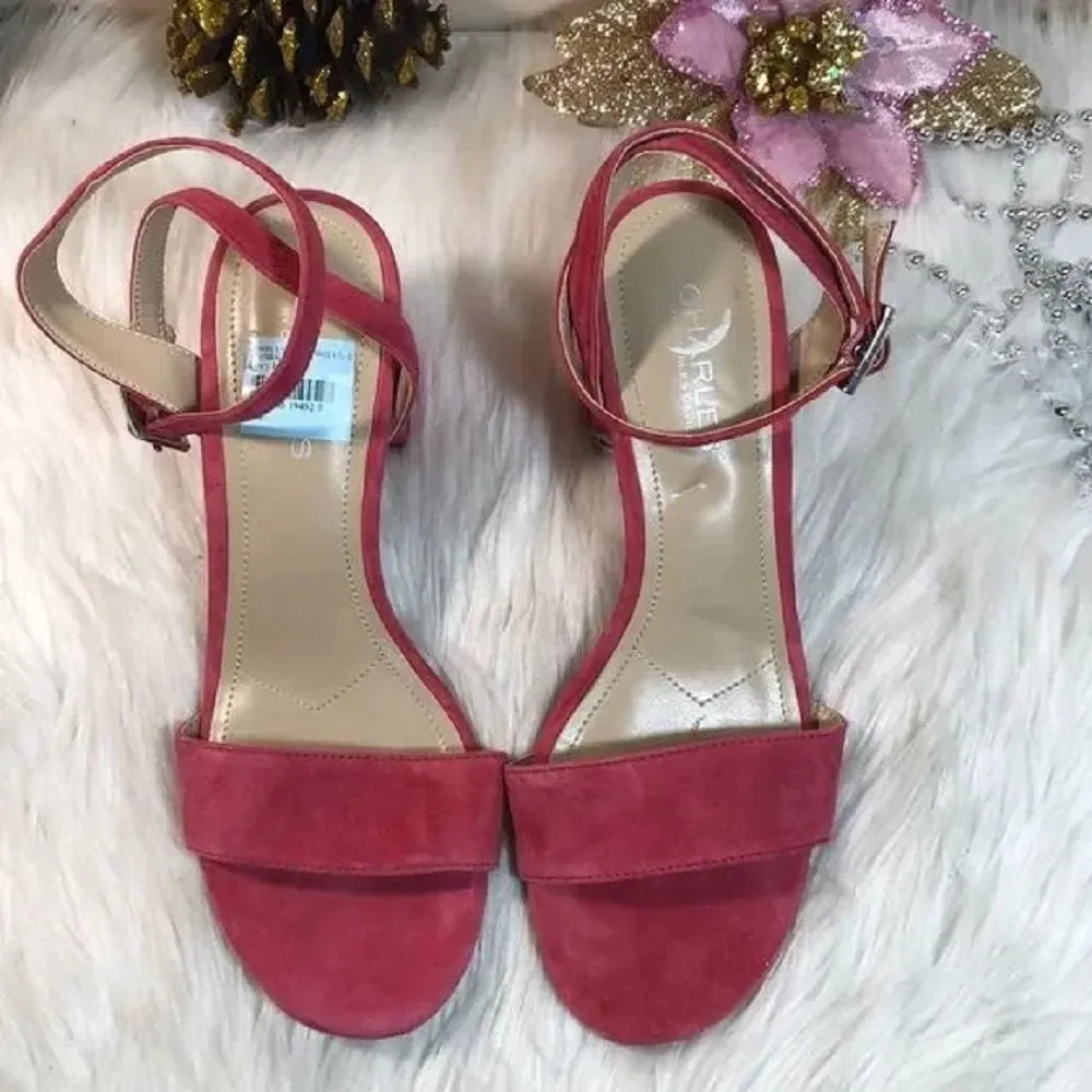 Charles David Keenan Block-Heel Sandals 8