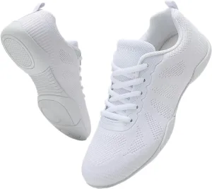 Cheer Shoes Girls Black Cheerleading Dance Shoes Team Training Competition Cheering Shoes Youth Girls White Cheerleading Shoes