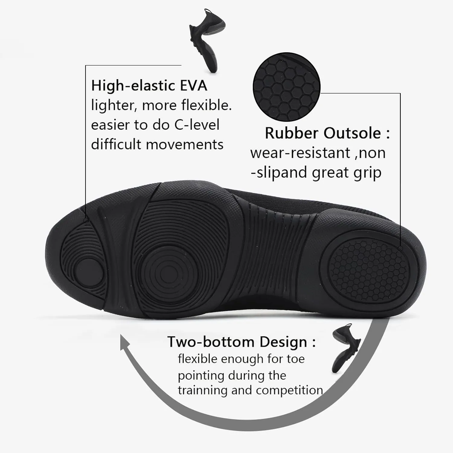 Cheer Shoes Girls White Cheerleading Shoes Breathable Youth Cheer Training Competition Sneakers Athletic Lightweight Comfortable Black Cheer Shoes