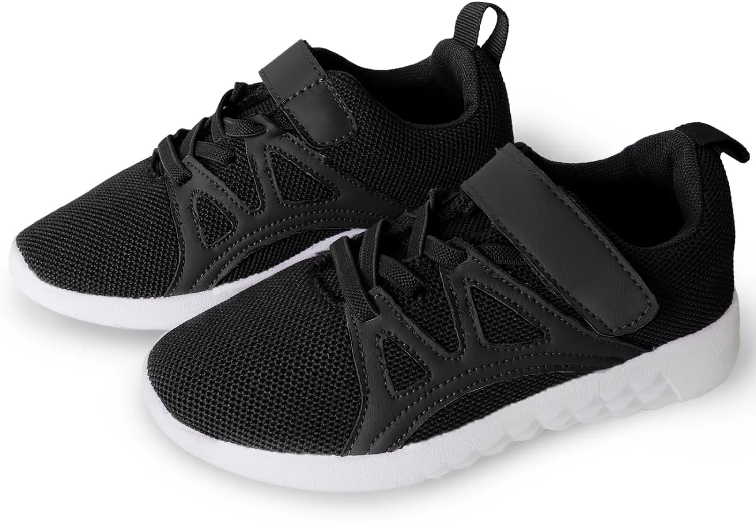CHIN·MOON Boys Girls Lightweight Running Shoes Kids Tennis Walking Shoes Breathable Sports Sneakers (Little Kid/Big Kid)