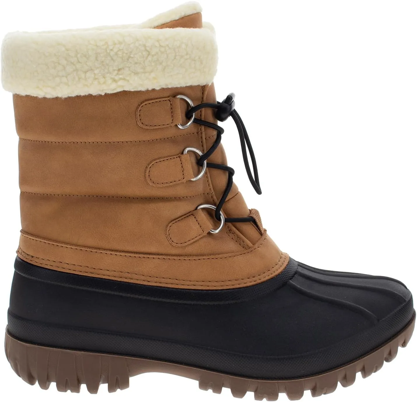 Chooka Women's Warm Insulated Plush Lined Waterproof Mid Calf Winter Snow Boots