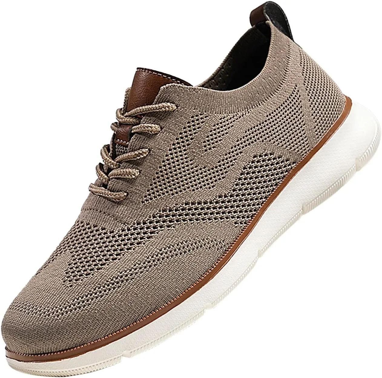 Christmas Deals of Today Prime Mens Wearbreeze Shoes Urban Ultra Comfortable Breeze Mens Shoes Wide Black Sneakers for Men Dress Knit Shoes for Men Woven Orthopedic Breathable Soft