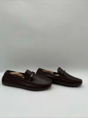 Cole Haan Men's Wyatt Bit Driver Loafers Brown Size 10M - Very Good