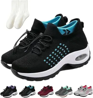 Comfort Wear Orthowear Shoes for Women, Comfortwear Ortho Shoes for Women Plantar Fasciitis, Ortho Stretch Cushion Shoes Air Cushion Slip-On Walking Womens