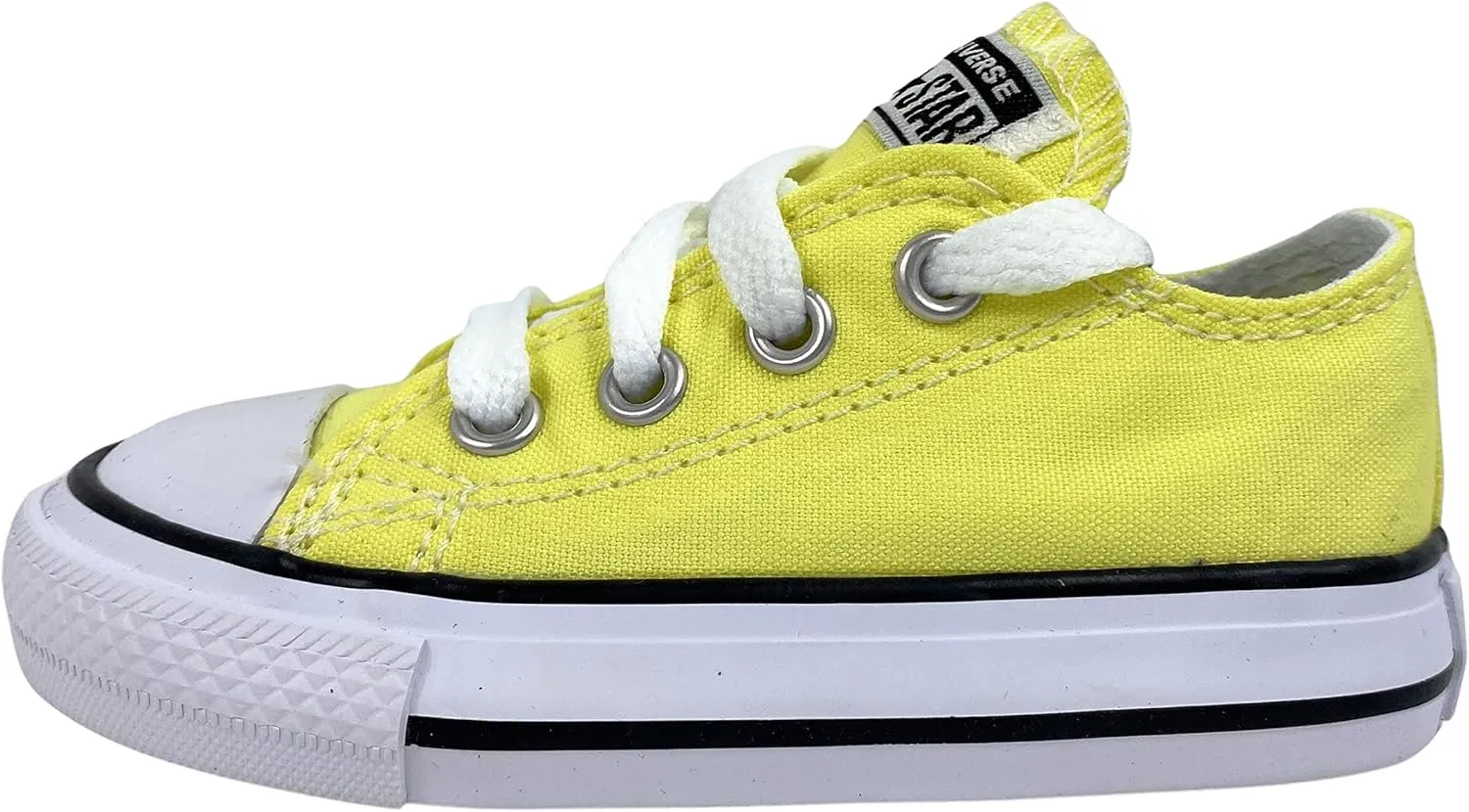 Converse All Star Girl's Infant Sneakers in Light Zitron (us_Footwear_Size_System, Infant, Women, Numeric, Medium, Numeric_10)