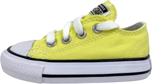 Converse All Star Girl's Infant Sneakers in Light Zitron (us_Footwear_Size_System, Infant, Women, Numeric, Medium, Numeric_10)