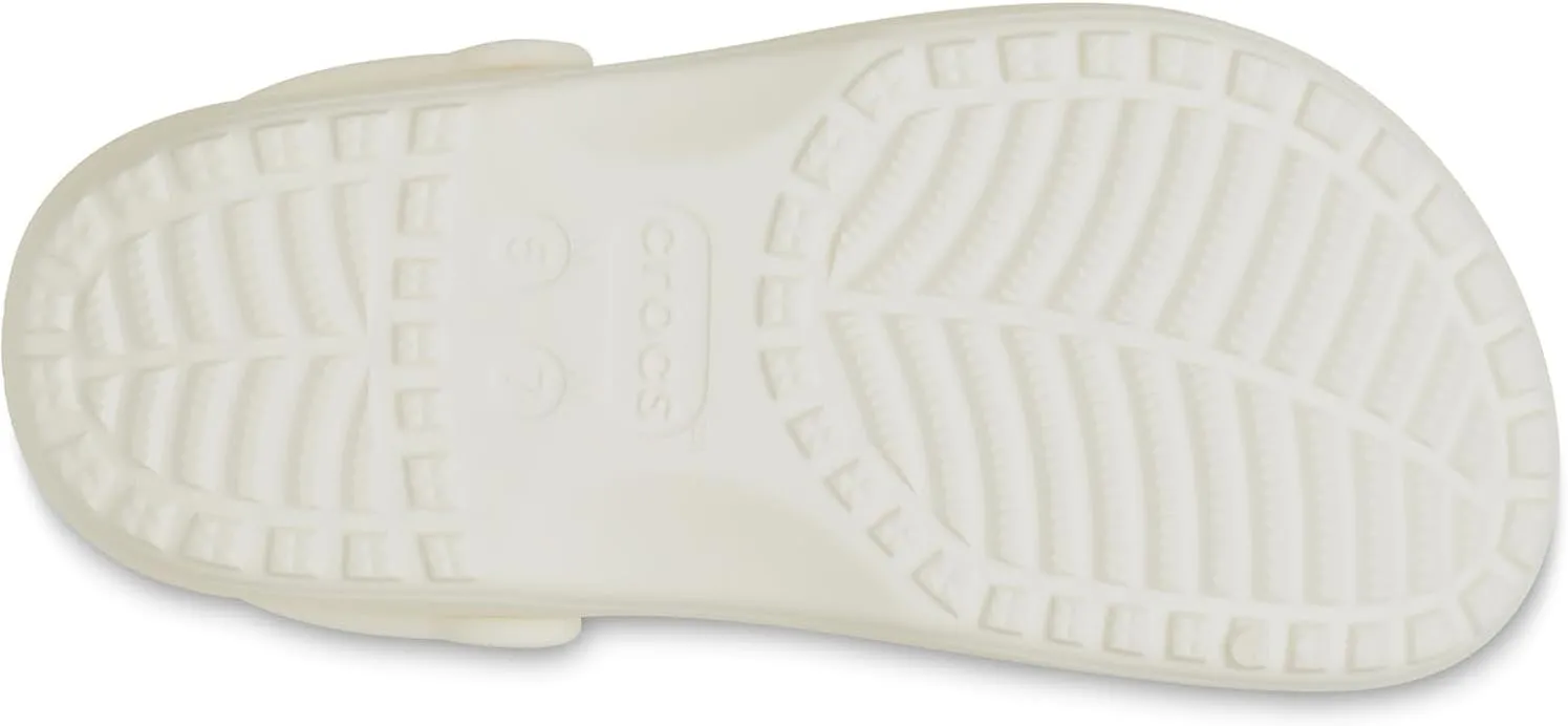 Crocs Unisex-Adult Classic Clogs with Floral Cut Out Design