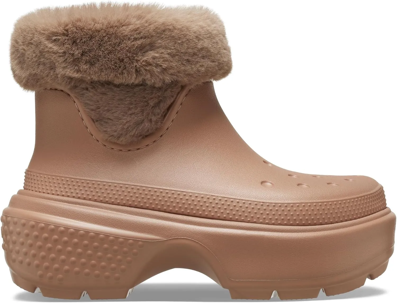 Crocs Unisex-Adult Stomp Lined Boots Snow