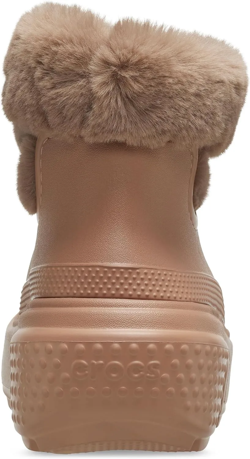 Crocs Unisex-Adult Stomp Lined Boots Snow