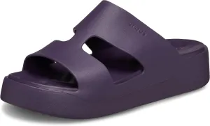 Crocs Women's Getaway Platform H-Strap Sandals, Wedge Sandals for Women