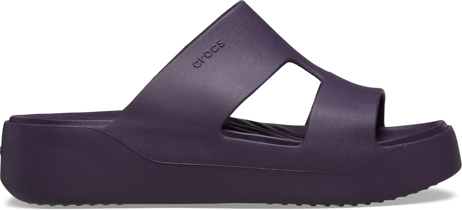 Crocs Women's Getaway Platform H-Strap Sandals, Wedge Sandals for Women