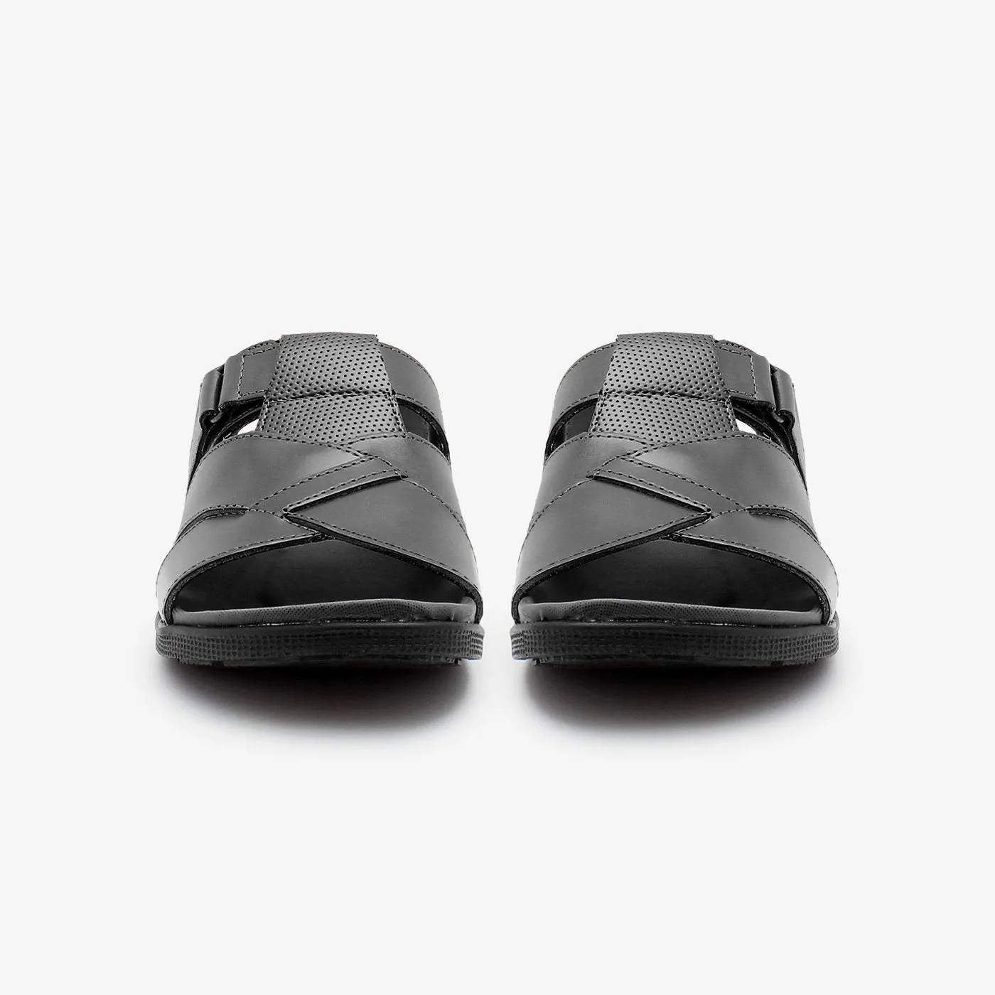 Cross-Strap Mens Sandals