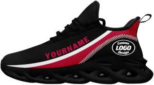Custom Men's Sneaker Personalized Women's Running Shoes Light Weight Baseball Tennis Breathable Unisex Athletic Shoes
